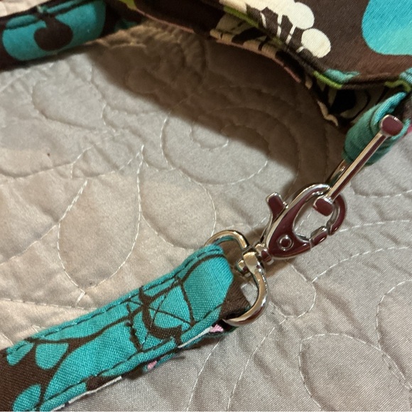 VERA BRADLEY Floral Patterned Patchwork Tote Bag Good Preowned Condition - Picture 9 of 14